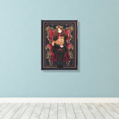 HARRY POTTER™ | Anime Hermione Granger Sitzplatz Leinwanddruck (Insitu (Holzboden))