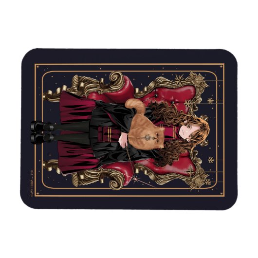 HARRY POTTER™ | Anime Hermione Granger Sitzplatz Magnet (Horizontal)