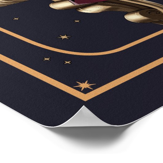 HARRY POTTER™ | Anime Hermione Granger Sitzplatz Poster (Ecke)