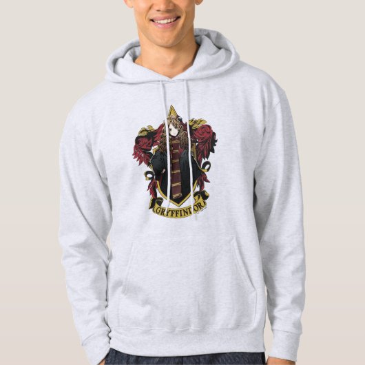 HARRY POTTER™ | Anime Hermione House Wappen Hoodie (Vorderseite)