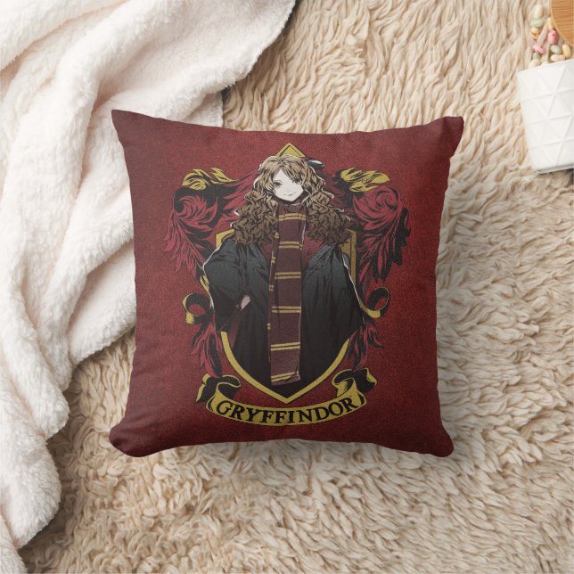 HARRY POTTER™ | Anime Hermione House Wappen Kissen (Decke)