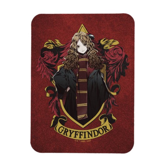 HARRY POTTER™ | Anime Hermione House Wappen Magnet (Vertikal)