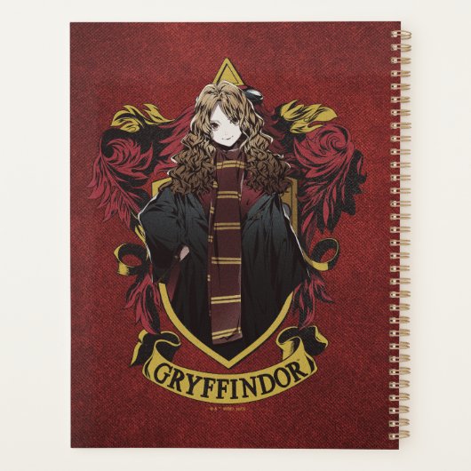 HARRY POTTER™ | Anime Hermione House Wappen Planer (Rückseite)