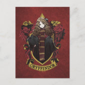 HARRY POTTER™ | Anime Hermione House Wappen Postkarte (Vorderseite)