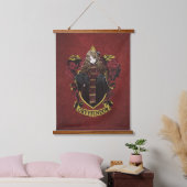 HARRY POTTER™ | Anime Hermione House Wappen Wandteppich Mit Holzrahmen (Schlafzimmer)