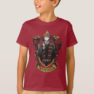 HARRY POTTER™ Anime Ron Weasley Haus-Wappen T-Shirt