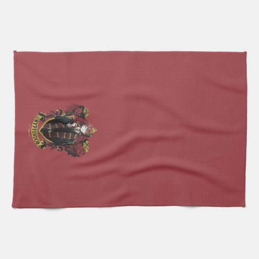 HARRY POTTER™ | Anime Ron Weasley House Wappen Geschirrtuch (Horizontal)