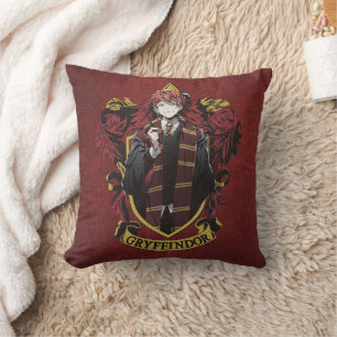 HARRY POTTER™   Anime Ron Weasley House Wappen Kissen