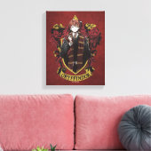 HARRY POTTER™ | Anime Ron Weasley House Wappen Leinwanddruck (Insitu (Wohnzimmer))