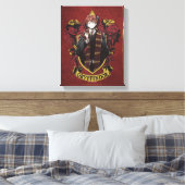 HARRY POTTER™ | Anime Ron Weasley House Wappen Leinwanddruck (Insitu (Schlafzimmer))