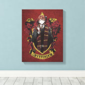 HARRY POTTER™ | Anime Ron Weasley House Wappen Leinwanddruck (Insitu (Holzboden))
