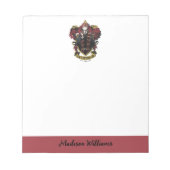 HARRY POTTER™ | Anime Ron Weasley House Wappen Notizblock (Vorderseite)