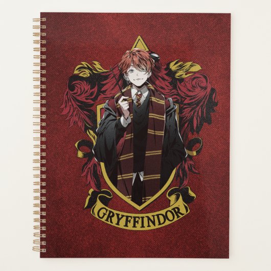 HARRY POTTER™ | Anime Ron Weasley House Wappen Planer (Vorderseite)