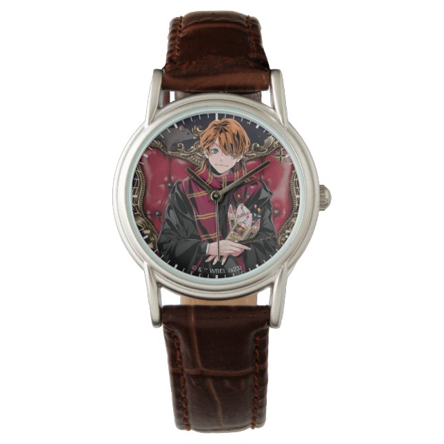 HARRY POTTER™ | Anime Ron Weasley Seated Armbanduhr (Vorderseite)