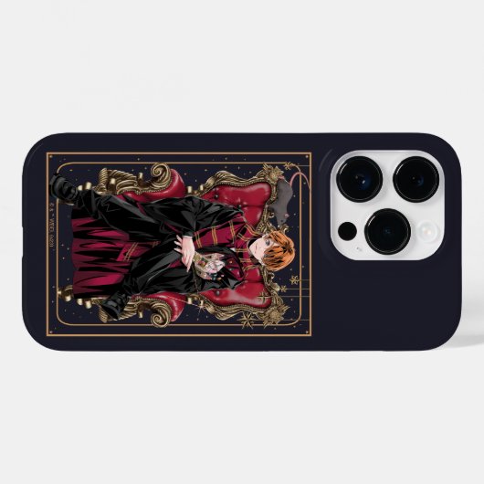 HARRY POTTER™ | Anime Ron Weasley Sitzplatz Case-Mate iPhone Hülle (Rückseite (Horizontal))