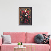 HARRY POTTER™ | Anime Ron Weasley Sitzplatz Leinwanddruck (Insitu (Wohnzimmer))