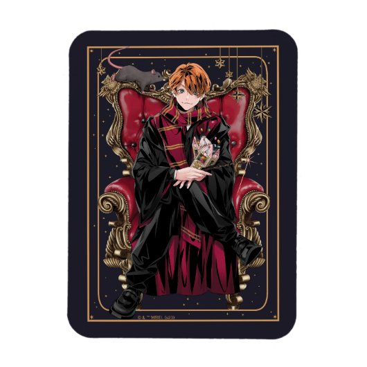HARRY POTTER™ | Anime Ron Weasley Sitzplatz Magnet (Vertikal)