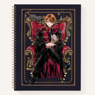 HARRY POTTER™   Anime Ron Weasley Sitzplatz Notizblock