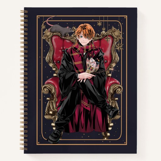 HARRY POTTER™ | Anime Ron Weasley Sitzplatz Notizblock (Vorderseite)