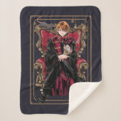HARRY POTTER™ | Anime Ron Weasley Sitzplatz Sherpadecke (Vorderseite)