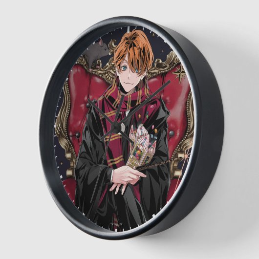 HARRY POTTER™ | Anime Ron Weasley Sitzplatz Uhr (Winkel)