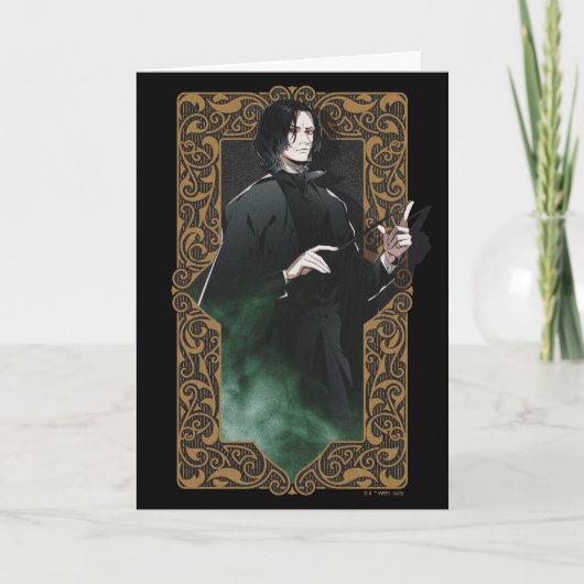HARRY POTTER™ | Anime Snape Frame Graphic Karte (Vorderseite)