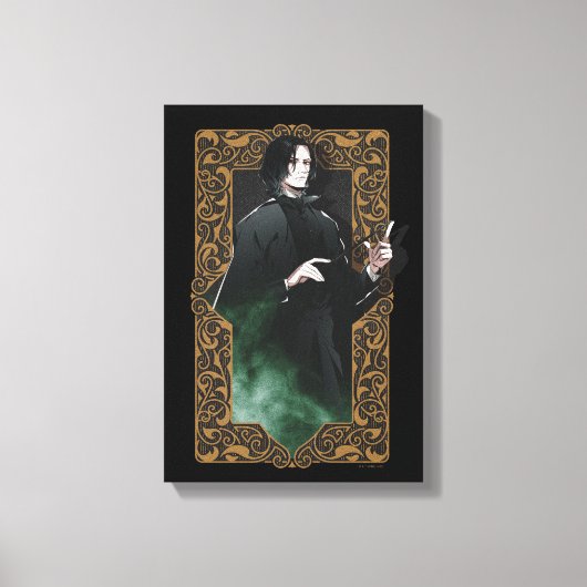 HARRY POTTER™ | Anime Snape Frame Graphic Leinwanddruck (Vorderseite)