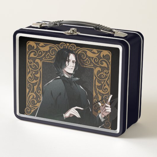 HARRY POTTER™ | Anime Snape Frame Graphic Metall Brotdose (Vorderseite)