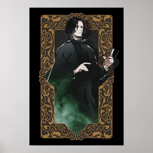 HARRY POTTER™ | Anime Snape Frame Graphic Poster (Vorne)