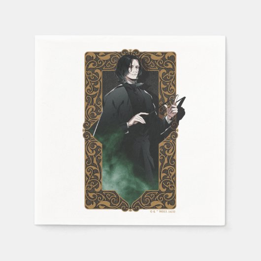 HARRY POTTER™ | Anime Snape Frame Graphic Serviette (Vorderseite)