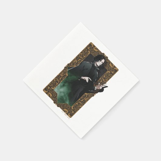 HARRY POTTER™ | Anime Snape Frame Graphic Serviette (Ecke)