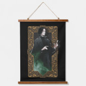 HARRY POTTER™ | Anime Snape Frame Graphic Wandteppich Mit Holzrahmen (Vorderseite)