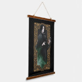 HARRY POTTER™ | Anime Snape Frame Graphic Wandteppich Mit Holzrahmen (Gewinkelt)