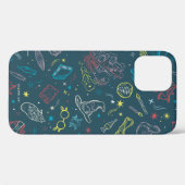 HARRY POTTER™ Artefakte Linienkunst-Muster Case-Mate iPhone Hülle (Rückseite (Horizontal))