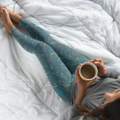 HARRY POTTER™ Artifakt Line Art Muster Leggings