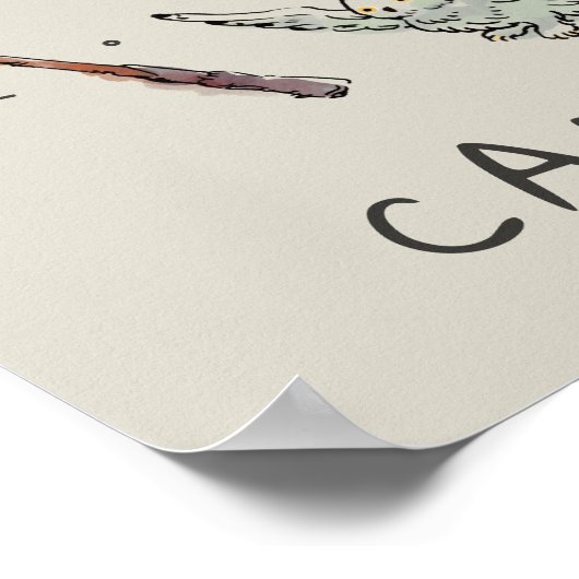 HARRY POTTER™ | Assistent im Training Poster (Ecke)