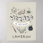 HARRY POTTER™ | Assistent im Training Poster (Vorne)