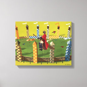 HARRY POTTER™ Auf der Suche nach dem Goldenen Schn Leinwanddruck