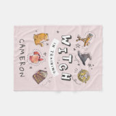 HARRY POTTER™ | Ausbildung der Hexe Fleecedecke (Vorderseite (Horizontal))