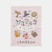 HARRY POTTER™ | Ausbildung der Hexe Fleecedecke (Vorderseite)