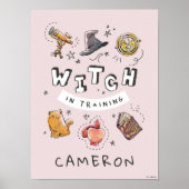 HARRY POTTER™ | Ausbildung der Hexe Poster (Vorne)