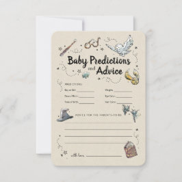 Harry Potter - Baby Predictions & Advice Einladung