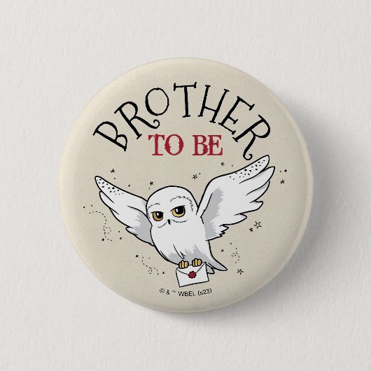 Harry Potter Baby Shower | Bruder Button (Vorderseite)