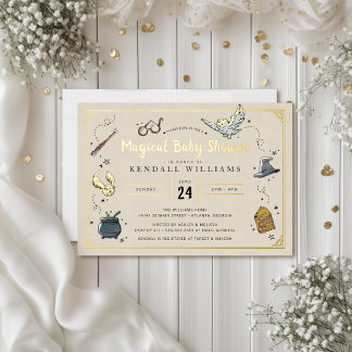 Harry Potter Baby Shower Einladung