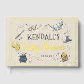Harry Potter Baby Shower Invitation Gästebuch (Vorderseite)