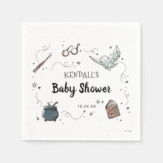 Harry Potter Baby Shower Napkins Serviette (Vorderseite)