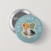 Harry Potter Baby Shower | Oma wird Button (Vorne & Hinten)