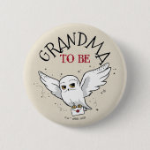 Harry Potter Baby Shower Oma wird Button (Vorderseite)