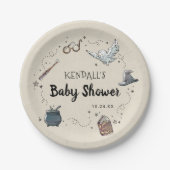 Harry Potter Baby Shower Pappteller (Vorderseite)
