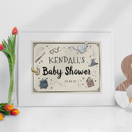 Harry Potter Baby Shower Poster